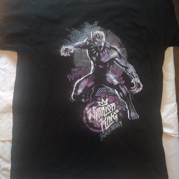 Black panther Boys large shirt - Picture 2 of 3